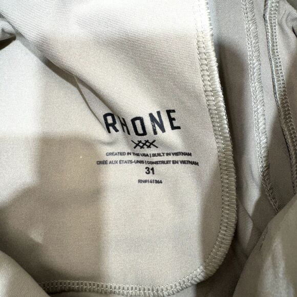 Rhone Pants Men 31x30 Beige Commuter Chino Straight Performance Golf Stretch - Picture 5 of 16